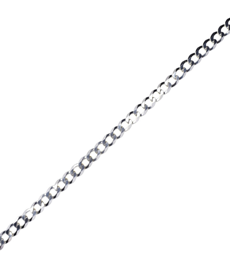 łańcuszek męski srebrny próba 925 pancerka szerokość 7,8mm długość 55cm