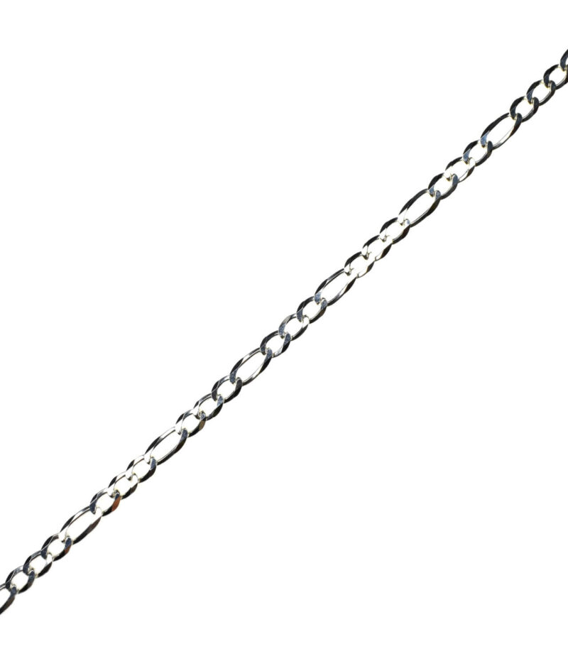 Łańcuszek męski srebrny próba 925 typu figaro szerokość 5,8mm długość 55cm
