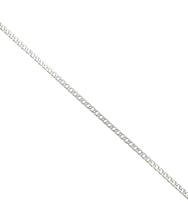 łańcuszek srebrny męski próba 925 pancerka podwójna 50cm szerokość 2,4mm