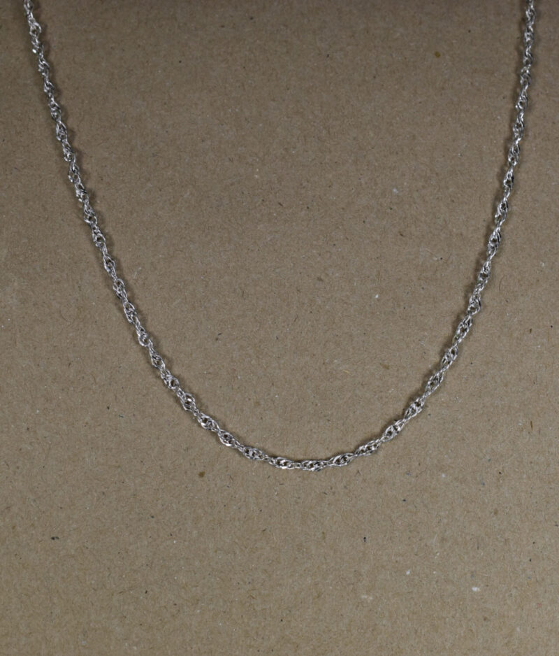 łańcuszek srebrny próba 925 Singapur długość 45cm grubość 2,6mm
