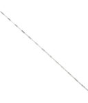 łańcuszek srebrny próba 925 ozdobny pałeczki długość 42cm ponacinane ankier